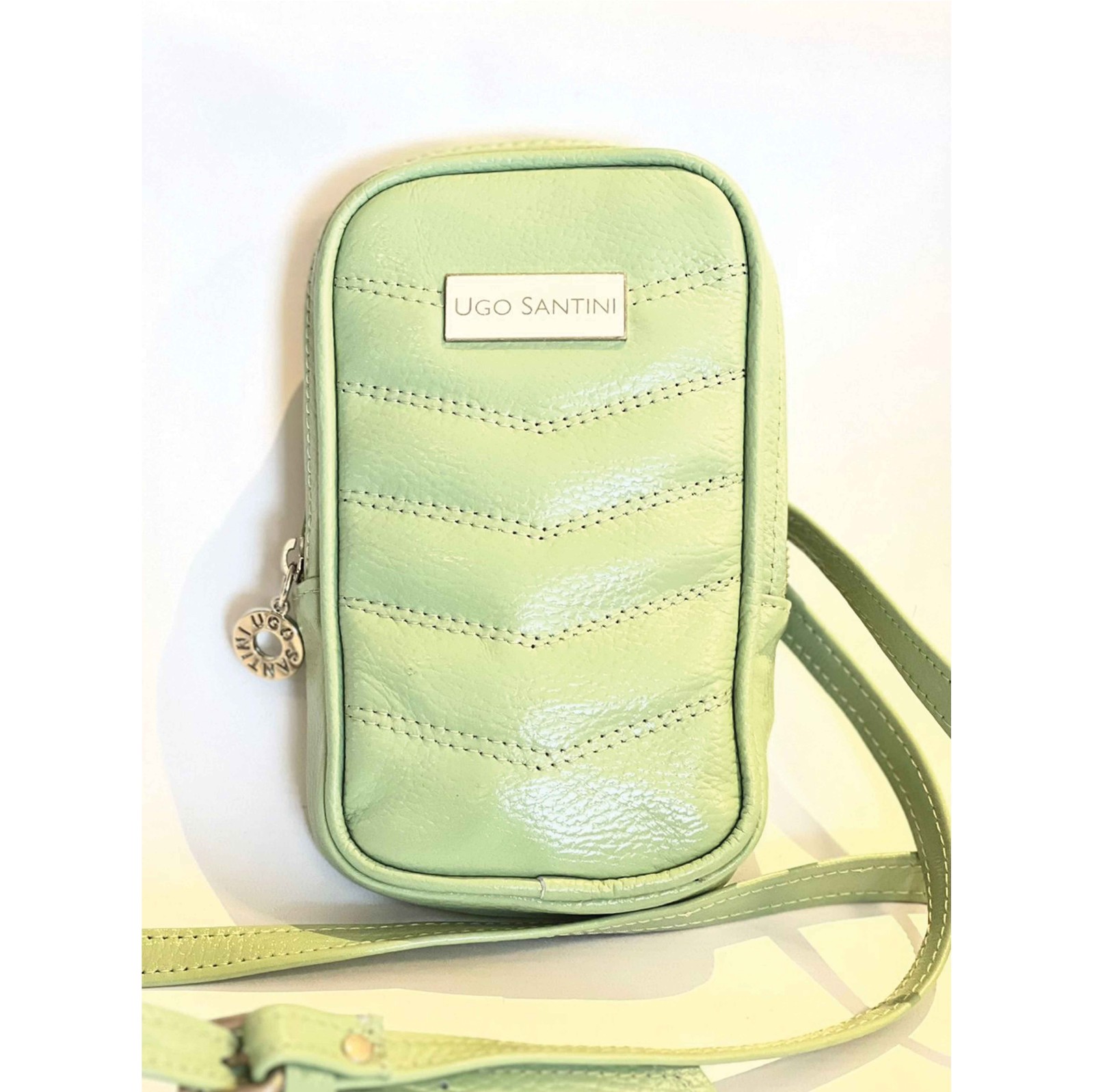 Bandolera Vicky Verde Acqua Ugo Santini