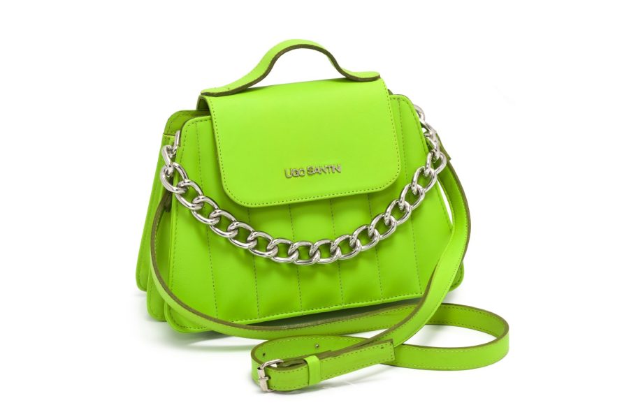 Cartera Angela - Verde con detalles
