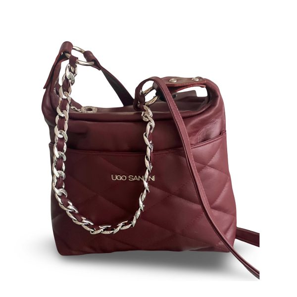 Cartera Galia - Bordó