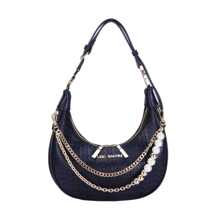 Cartera Bruna - Negro