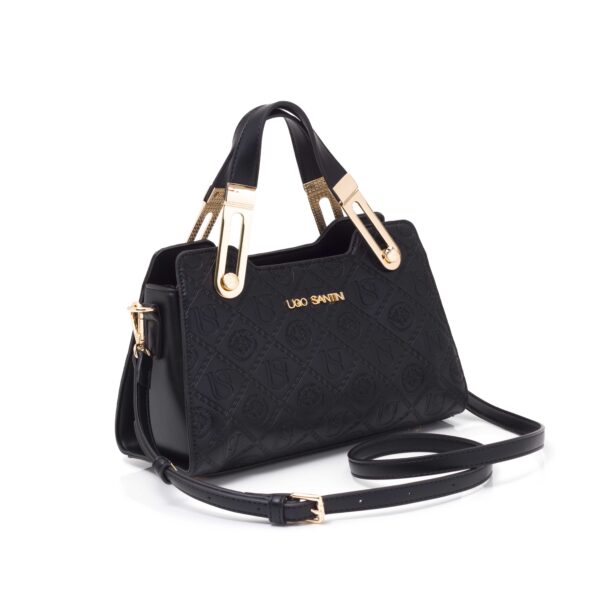 Cartera Almendra - Negro