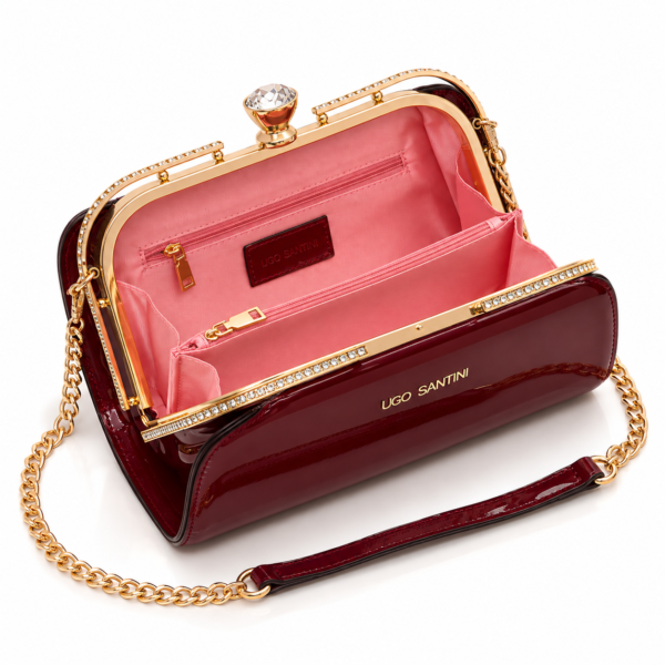 Cartera Mora - Rojo cereza