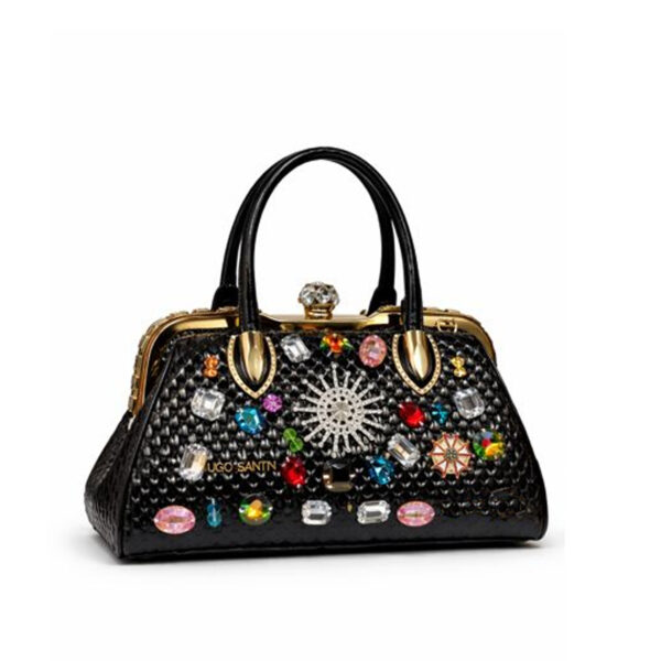 Cartera Pineta - Negro