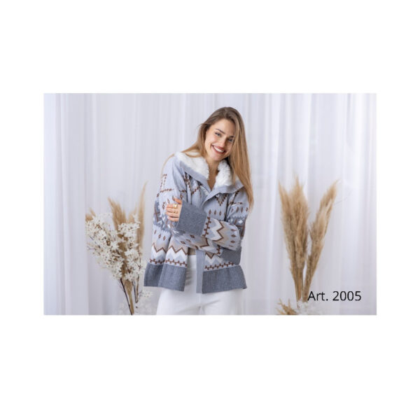 Saco 2005 - Combinado Gris