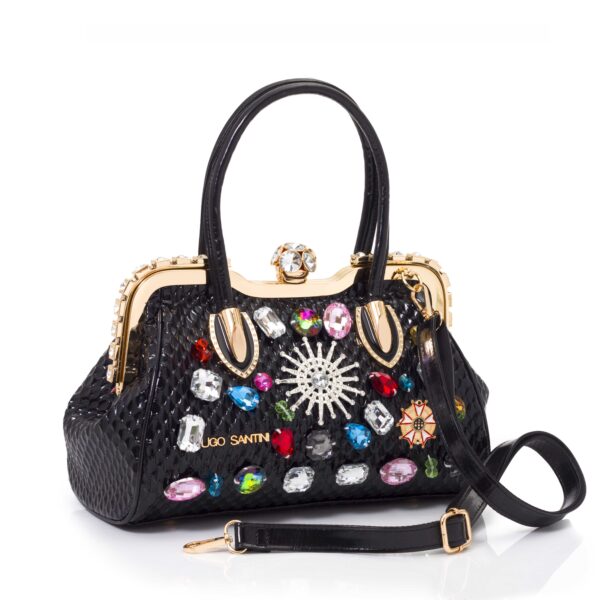 Cartera Pineta - Negro