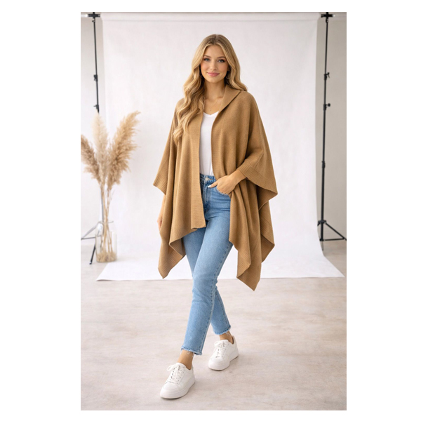 Poncho Tati 2016 - Camel