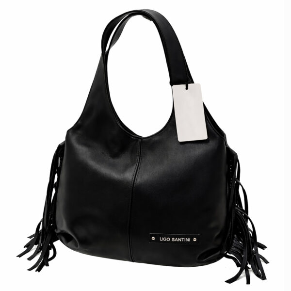 Cartera Domenica Flecos - Negro
