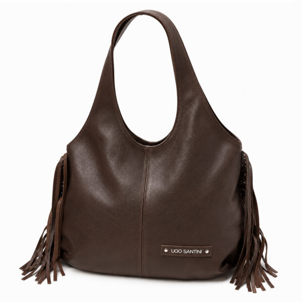 Cartera Domenica Flecos - Chocolate