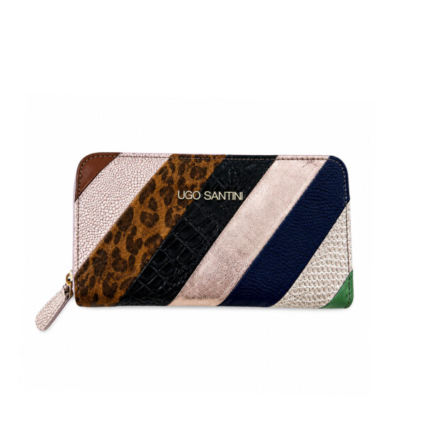 Billetera Lena - Print blanco