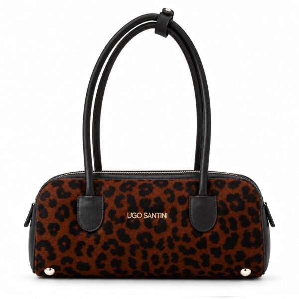 Cartera Amori - Pelo Print manija negro