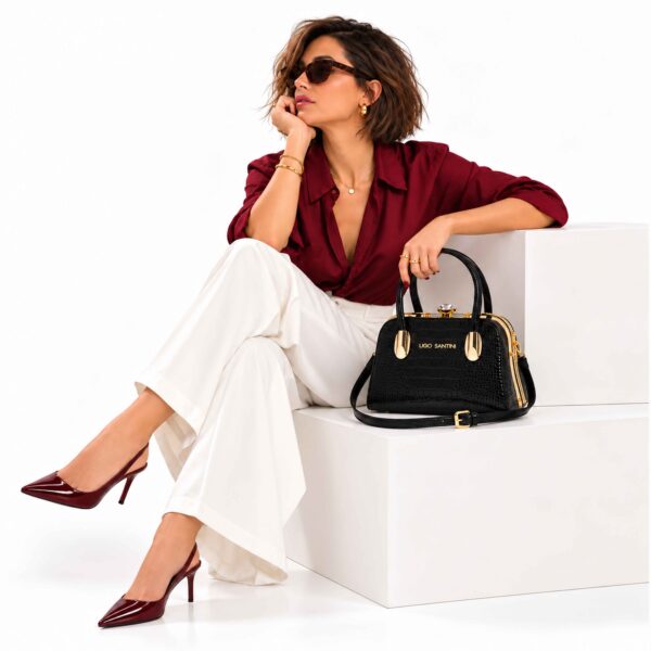 Cartera Aimé - Negro