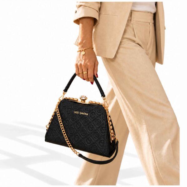 Cartera Eloise - Negro