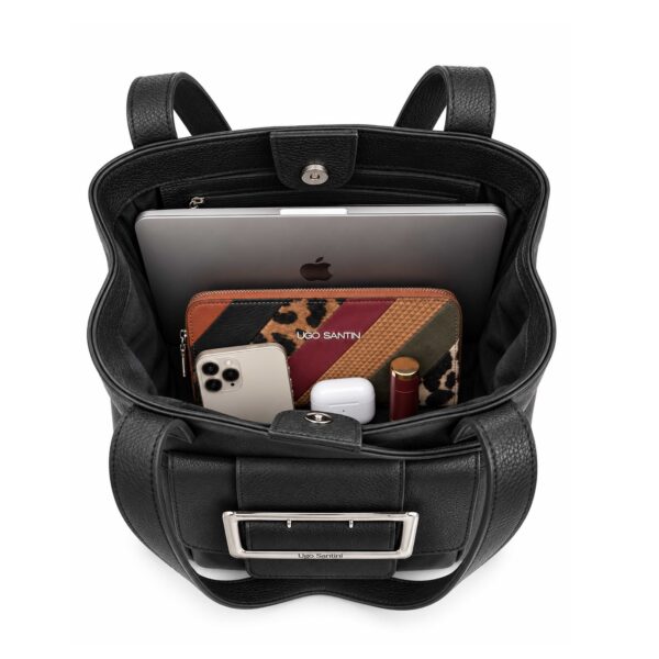 Cartera Roma - Negro
