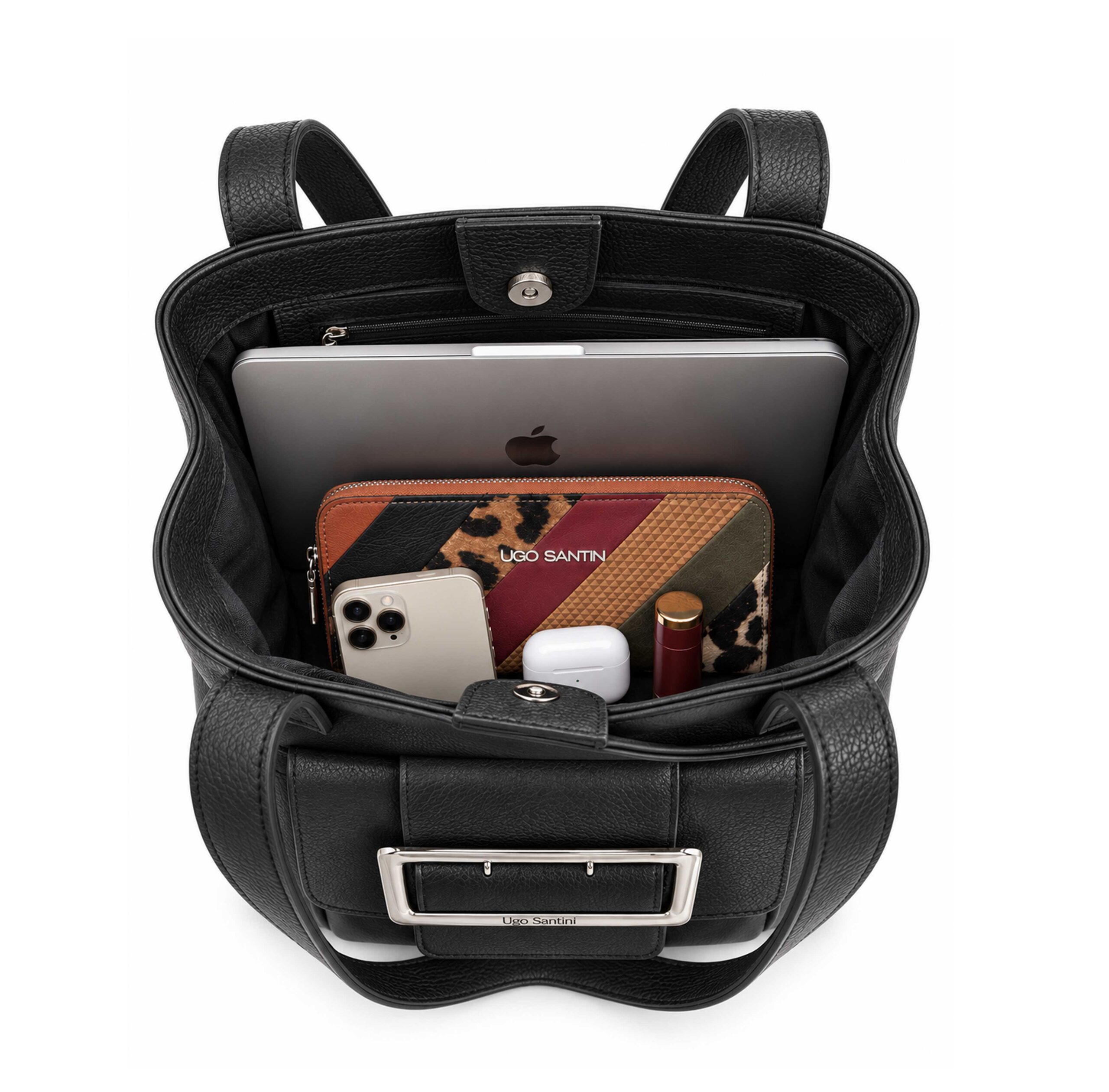 Cartera Roma - Negro