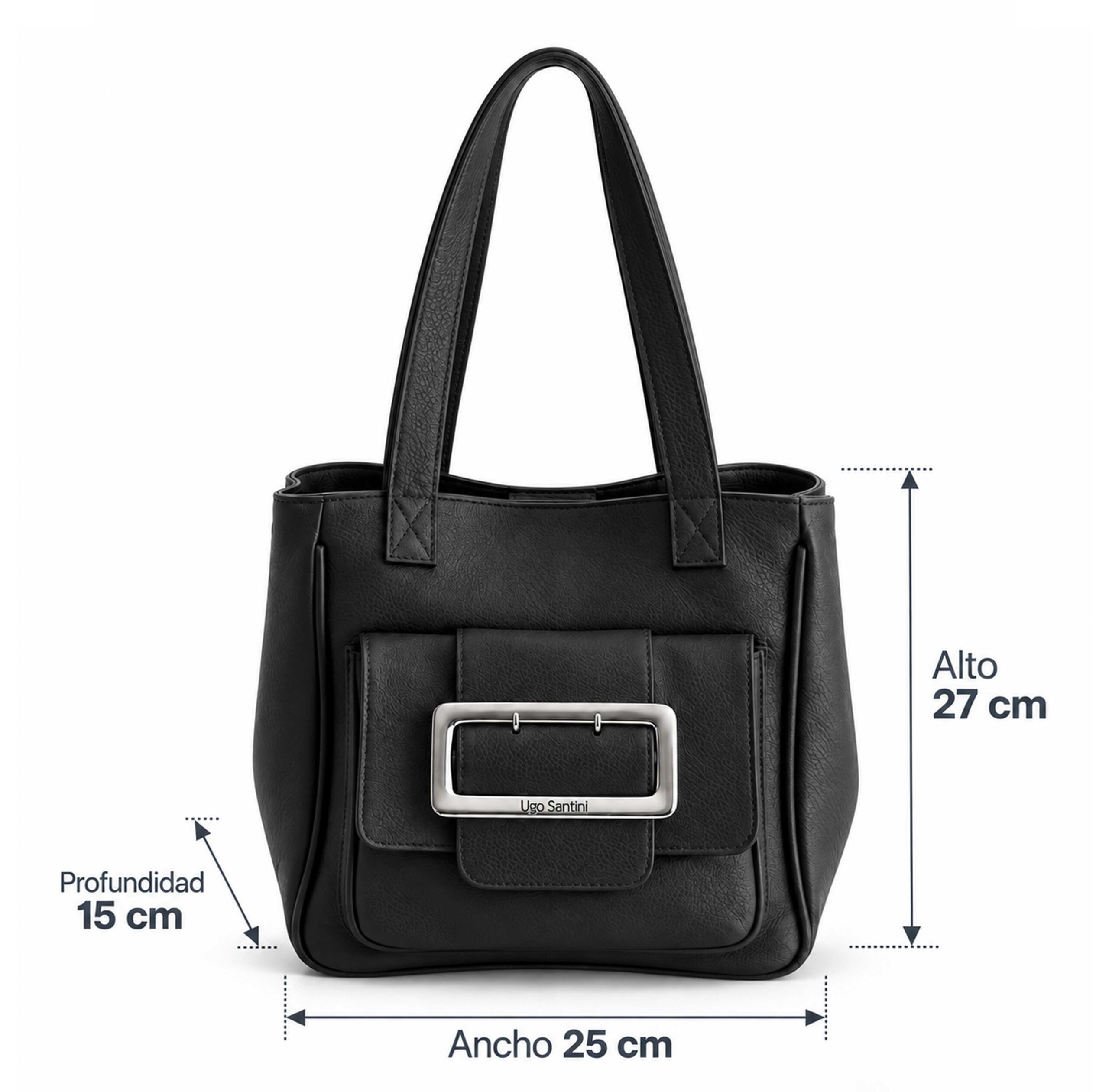 Cartera Roma - Negro - Imagen 6