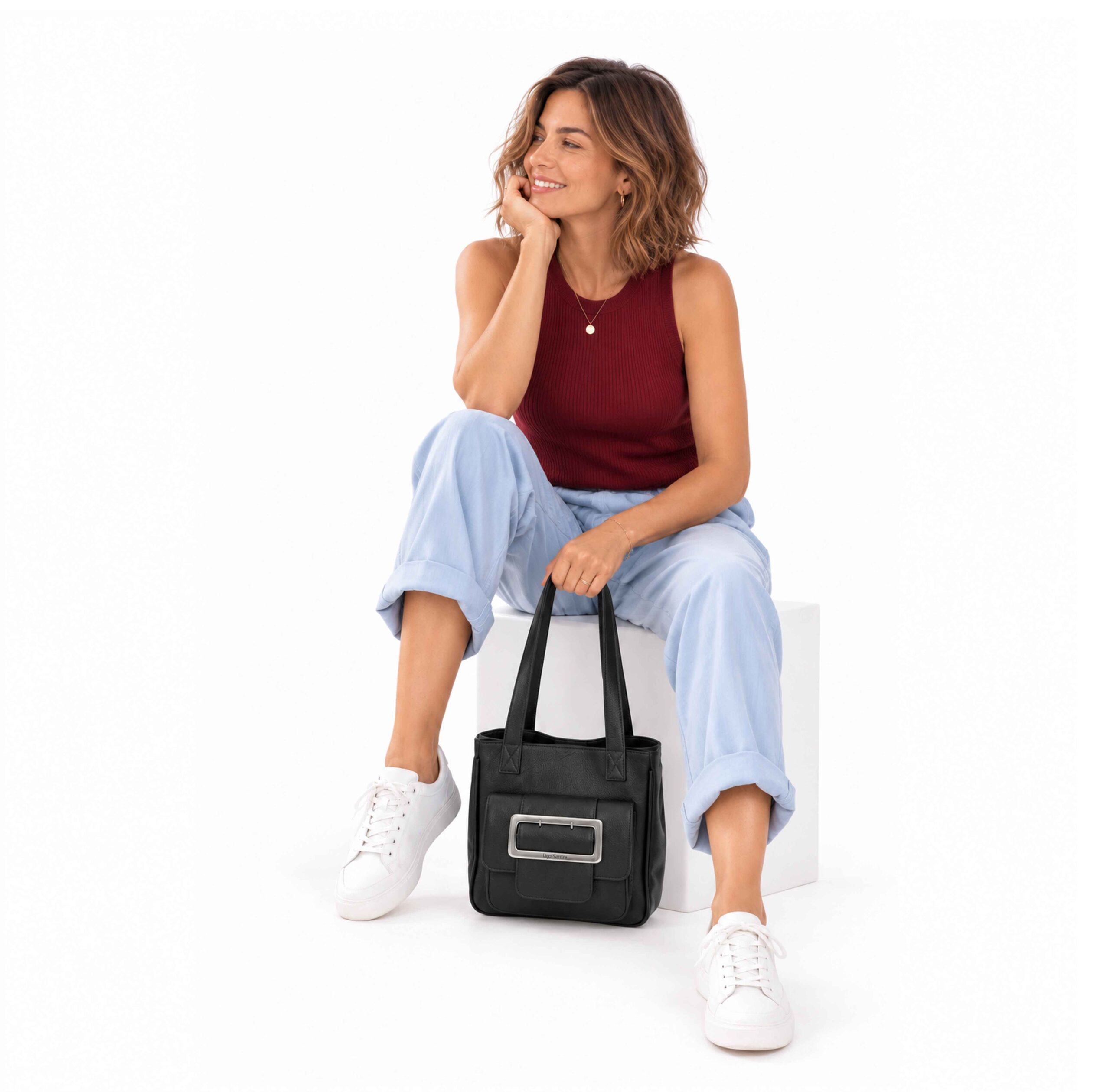 Cartera Roma - Negro - Imagen 7