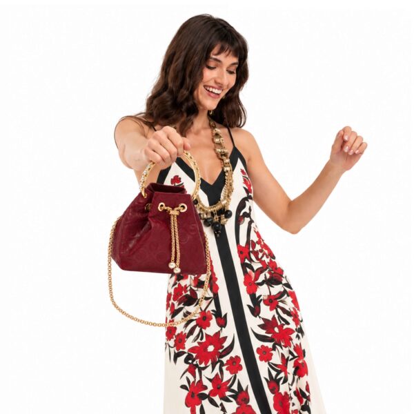 Cartera Rosie - Rojo cereza